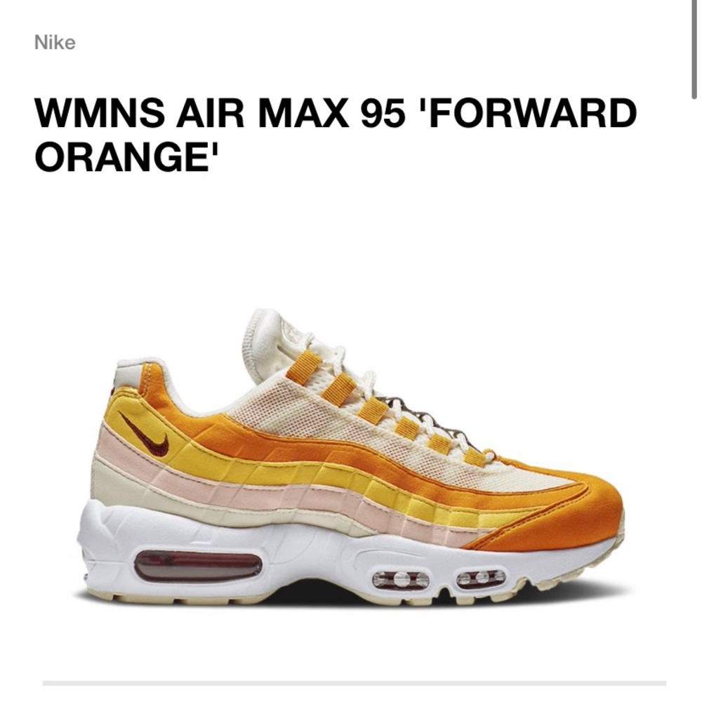 Nike Women’s Air Max ‘95 in Forward Orange